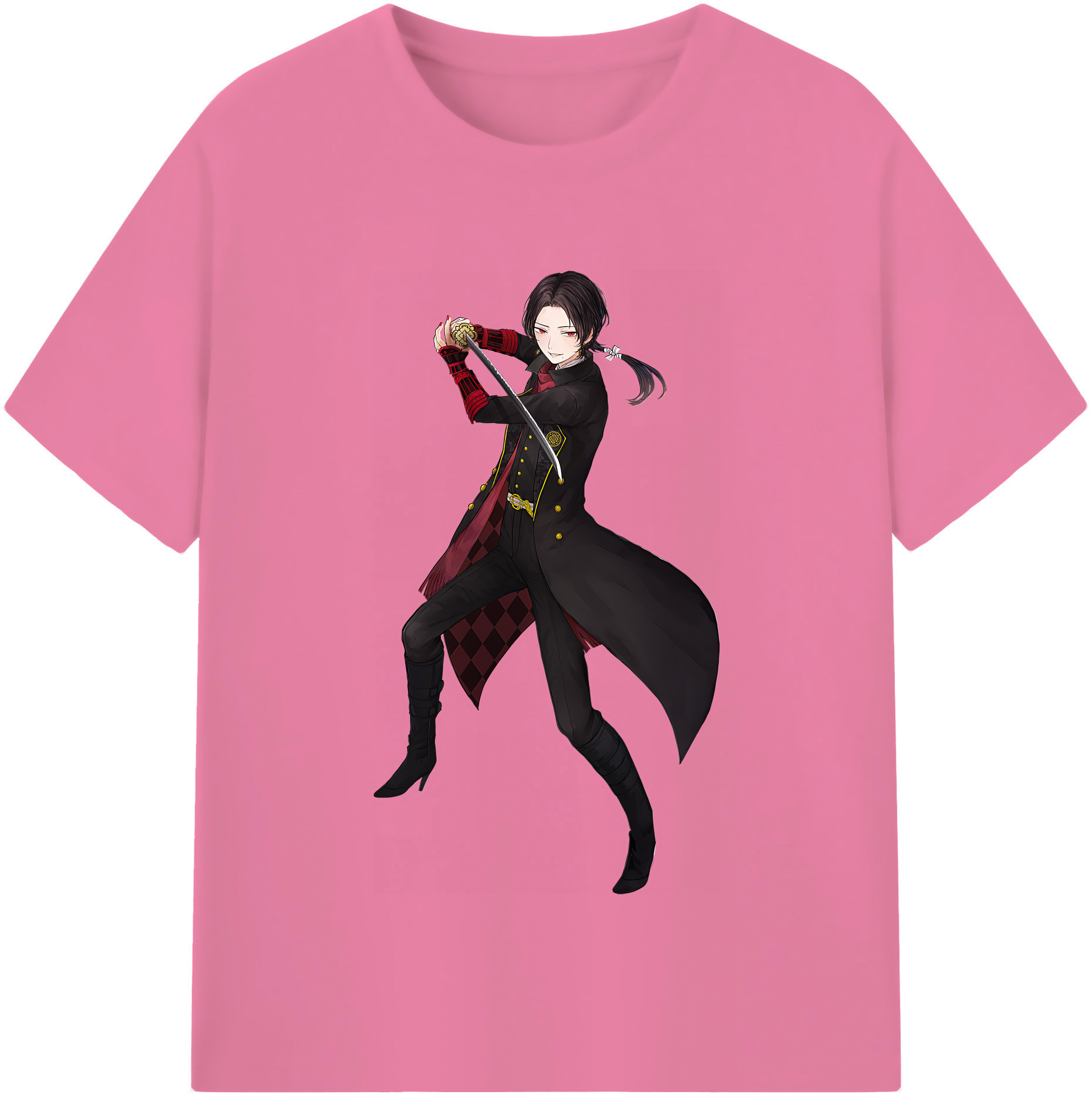 （画像用） 刀剣乱舞 Touken Ranbu 綿100％半袖Tシャツ（フロントプリント）